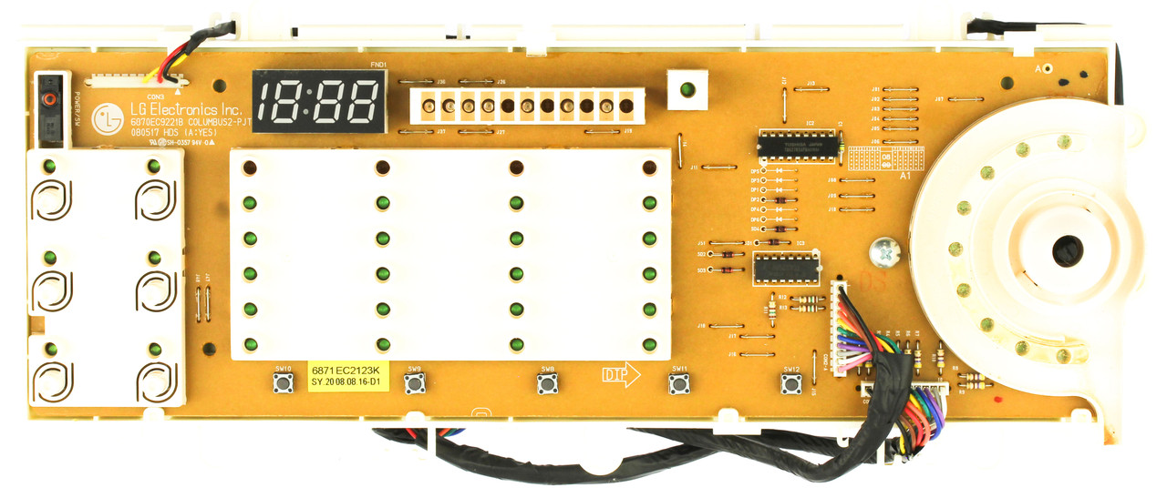 LG 6871EC2123K/EBR42923402 Main Control Board Union