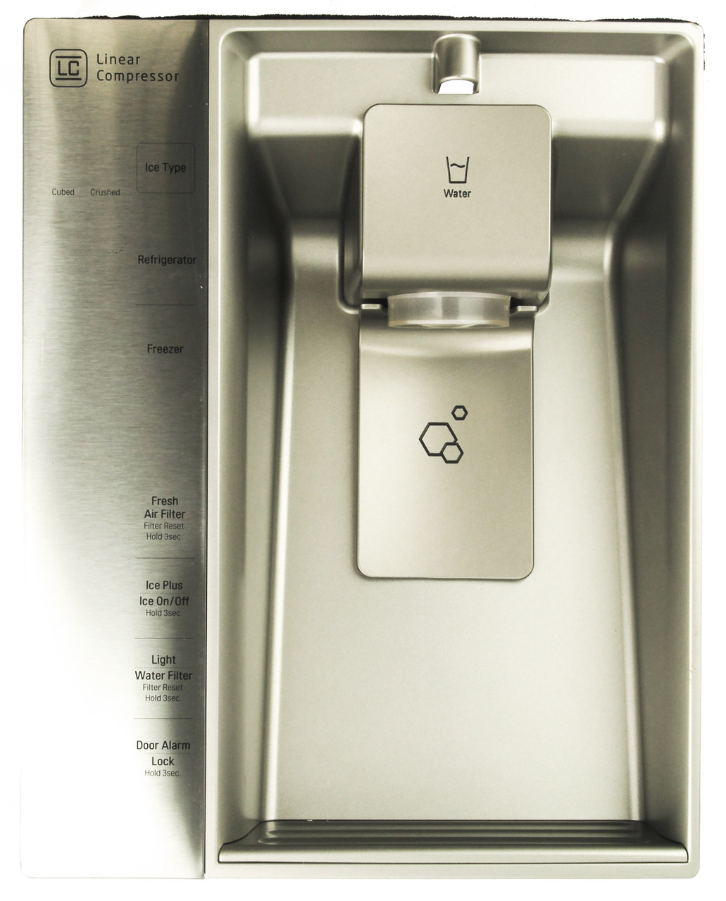 LG ACQ85430259 Refrigerator Water and Ice Dispenser Assembly