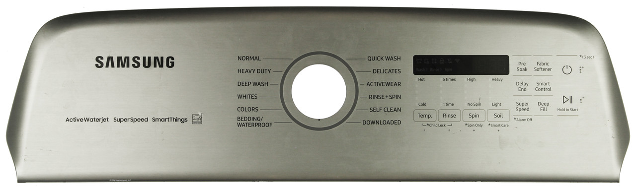 Samsung Washer DC97-22947E Control Panel Assembly 