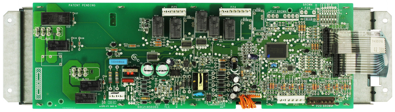 Whirlpool Oven WPW10172705 W10172705 Control Board - No Overlay
