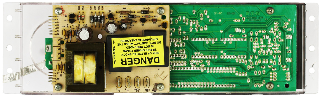 GE Oven WB27X5552  164D2851P014 Control Board  - No Overlay