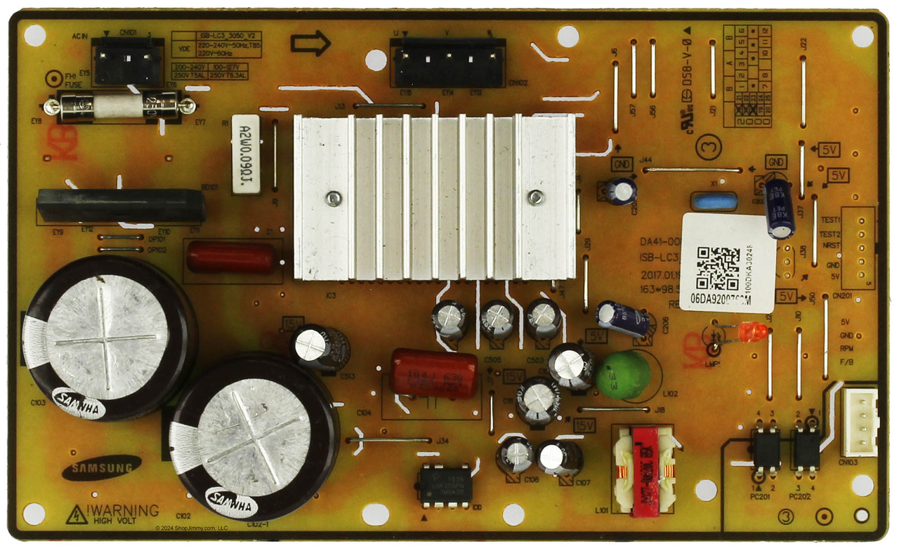 Samsung Refrigerator DA92-00768M Power Inverter