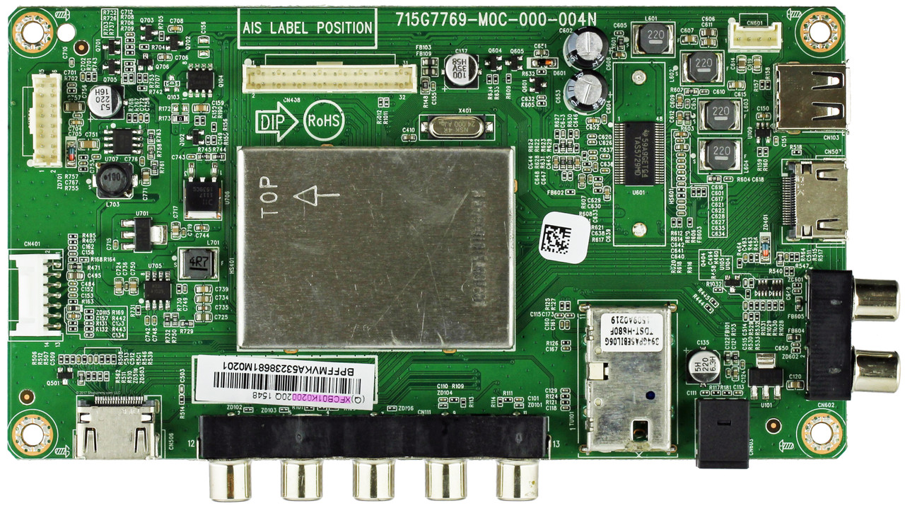 Vizio 756TXFCB01K0200 Main Board for D32HN-D1 (LTTUUKCS Serial)