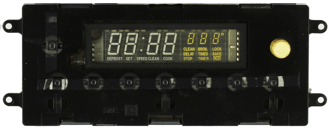 Whirlpool Oven 7601P234-60 Control Board - No Overlay