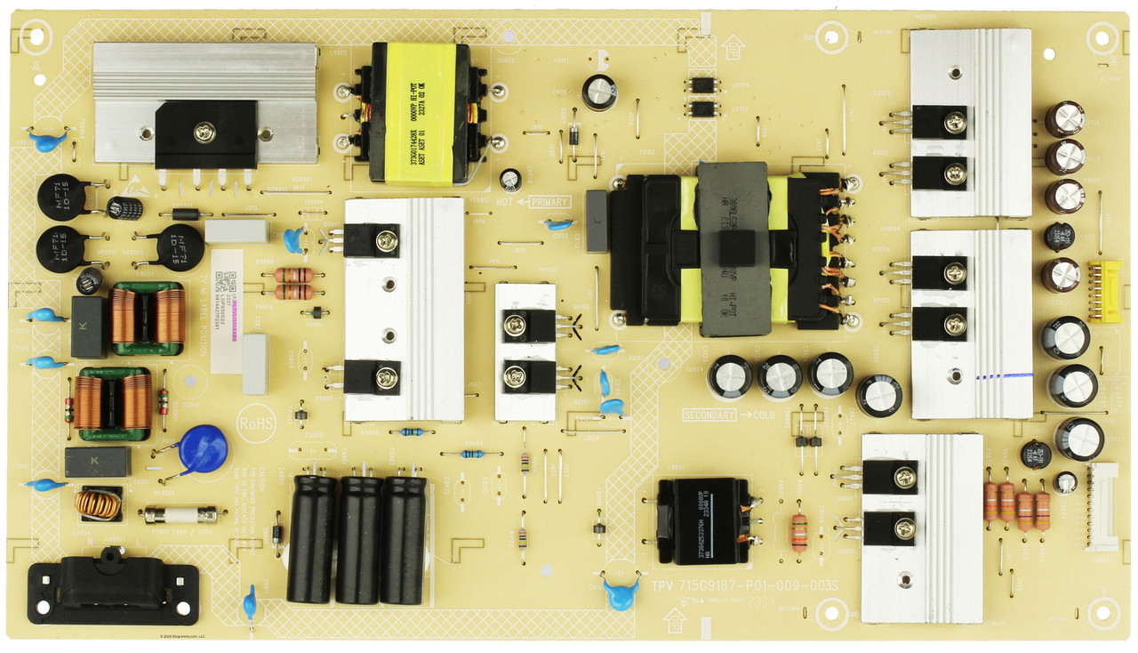 Sharp Insignia PLTVLI351XXB5 Power Supply Board
