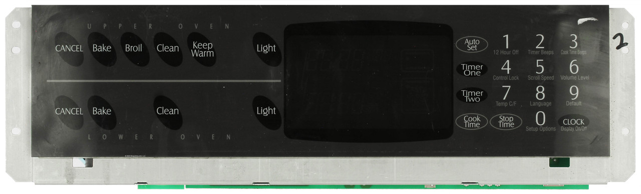 Jenn-Aire Whirlpool Oven 8507P019-60  Control Board - Gray Overlay