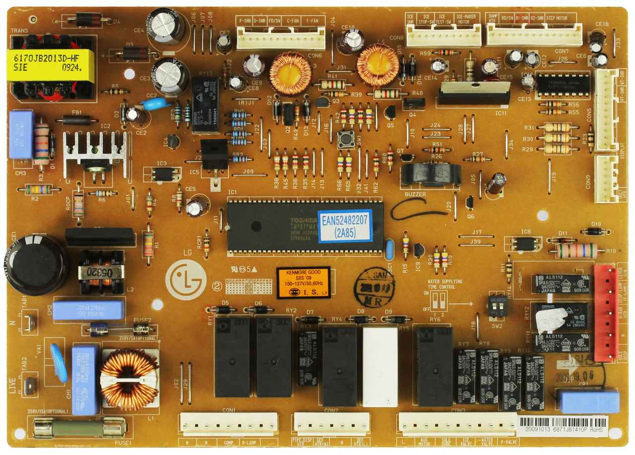 LG Refrigerator 6871JB1410P Main Board