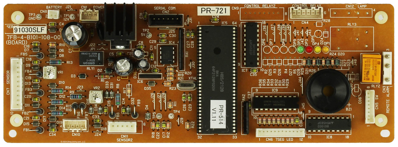 Sanyo Panasonic 7FB-4-B101-108-00 Freezer Control Board