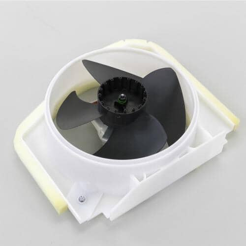 GE Refrigerator Condenser Fan & Housing