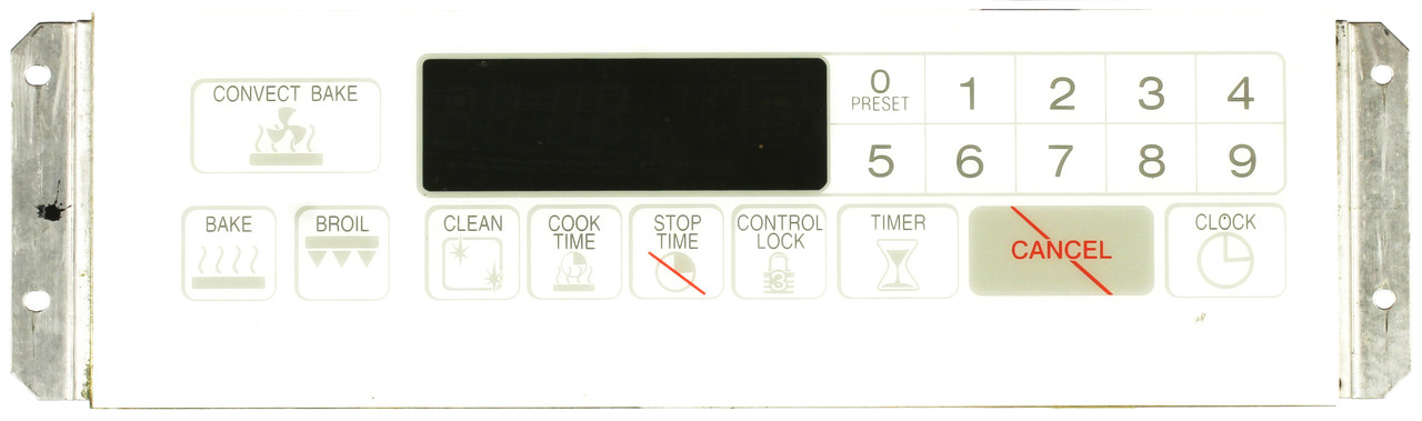Maytag Oven 7601P546-60 Control Board - White Overlay