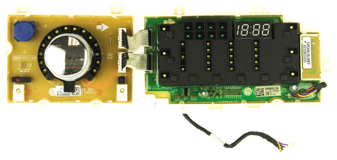 LG Washer Interface EBR80574938 Control Board 