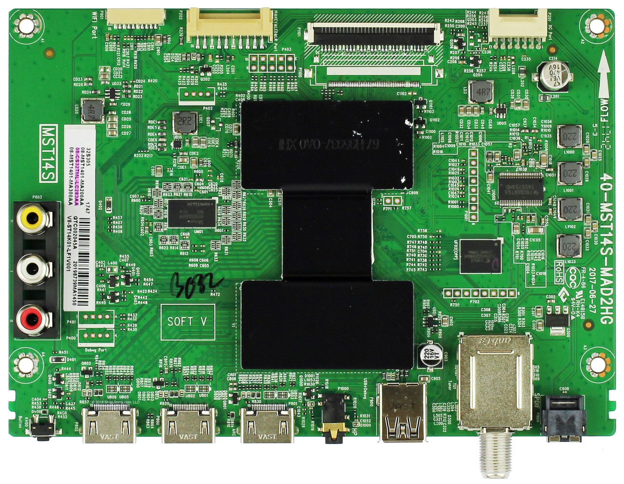 TCL 08-CS32TML-LC283AA Main Board for 32S301 32S305