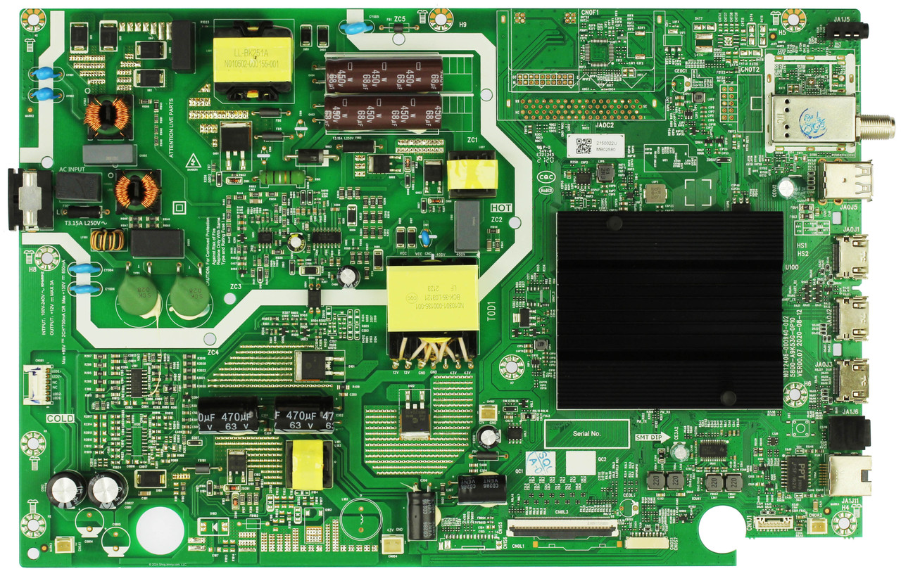 Coocaa N012406-000940-002 Main Board