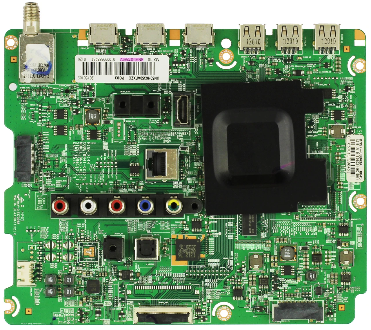 Samsung BN94-07259V Main Board for UN50H6350AFXZC