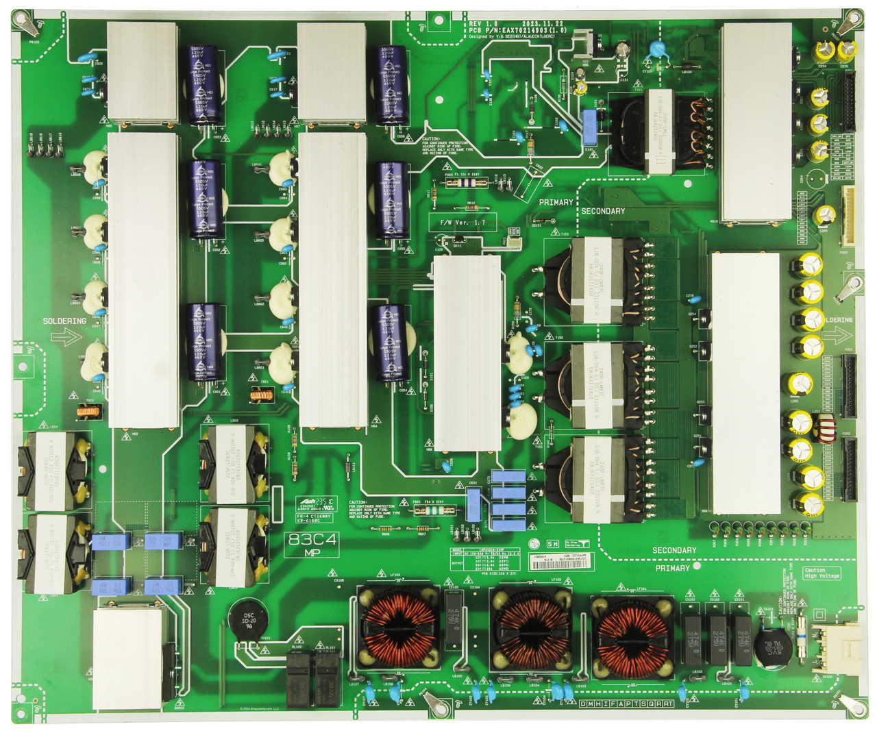 LG EBR41959801 Power Supply Board