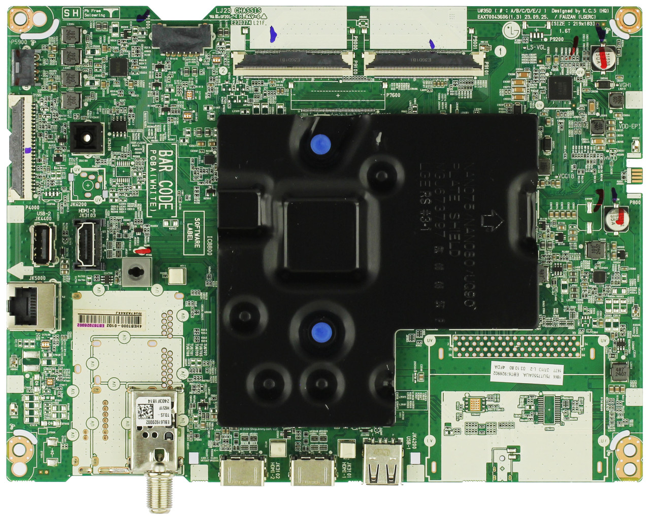 LG EBT67926902 Main Board for 75UT7550AUA