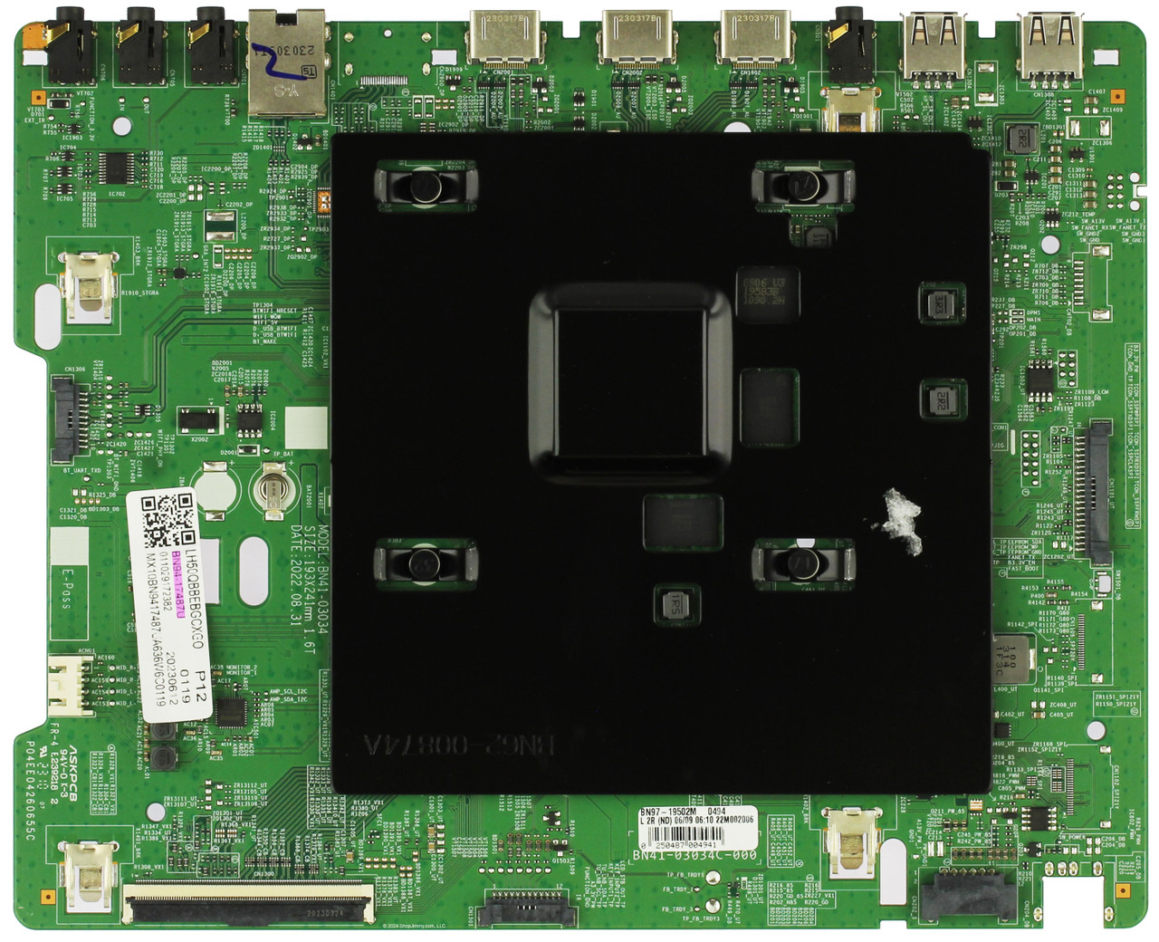 Samsung BN94-17487U Main Board for LH50QBBEBGCXGO
