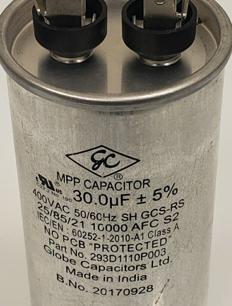 GE Washer 293D1110P003 Unit Capacitor