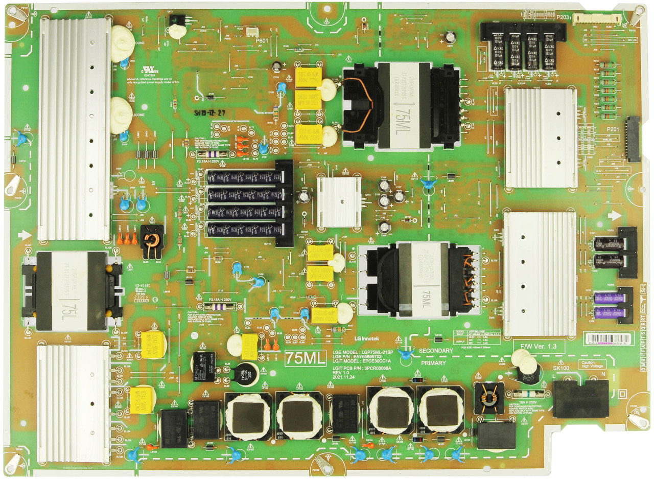 LG EAY65898702 Power Supply / LED Board