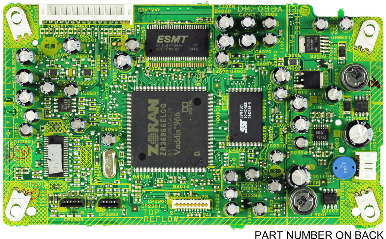 Sharp A5Z203E280 (DMF093A, ADELA7220A) DVD Board