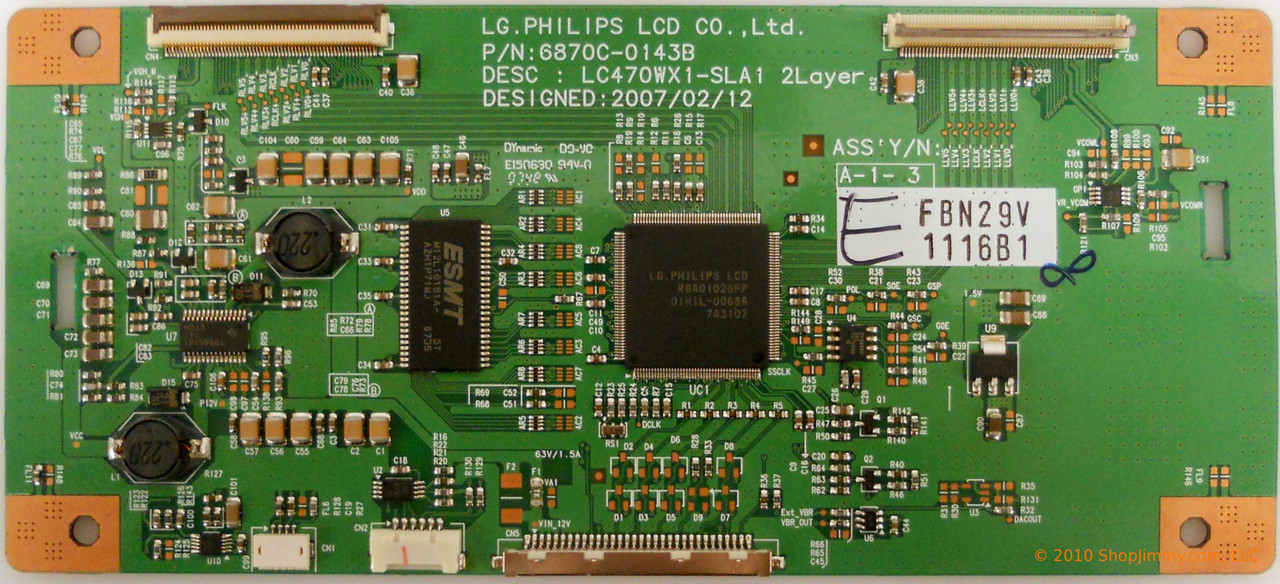 LG 6871L-1116B (6870C-0143B) T-Con Board