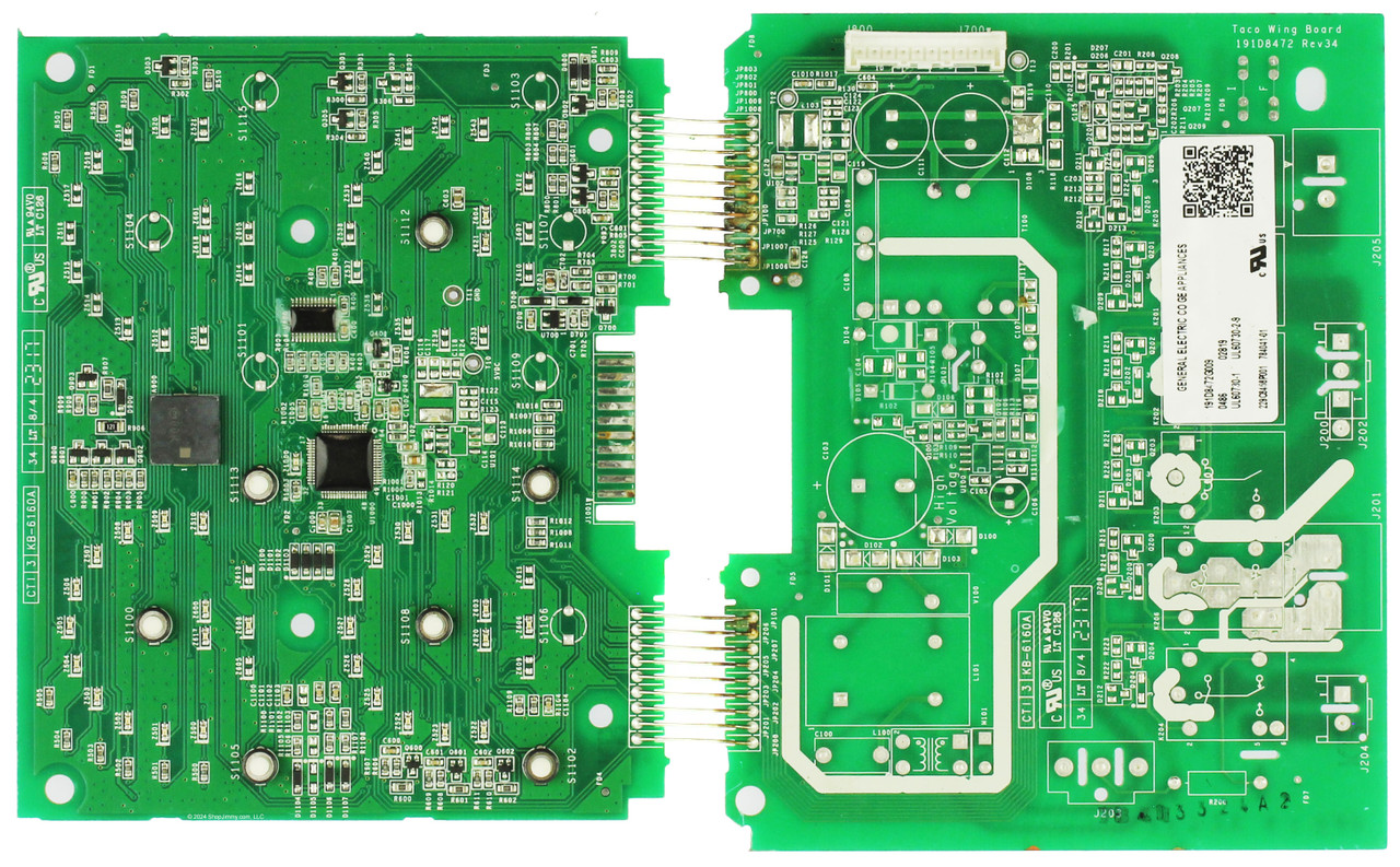 GE Oven 191D8472G009 Control Board