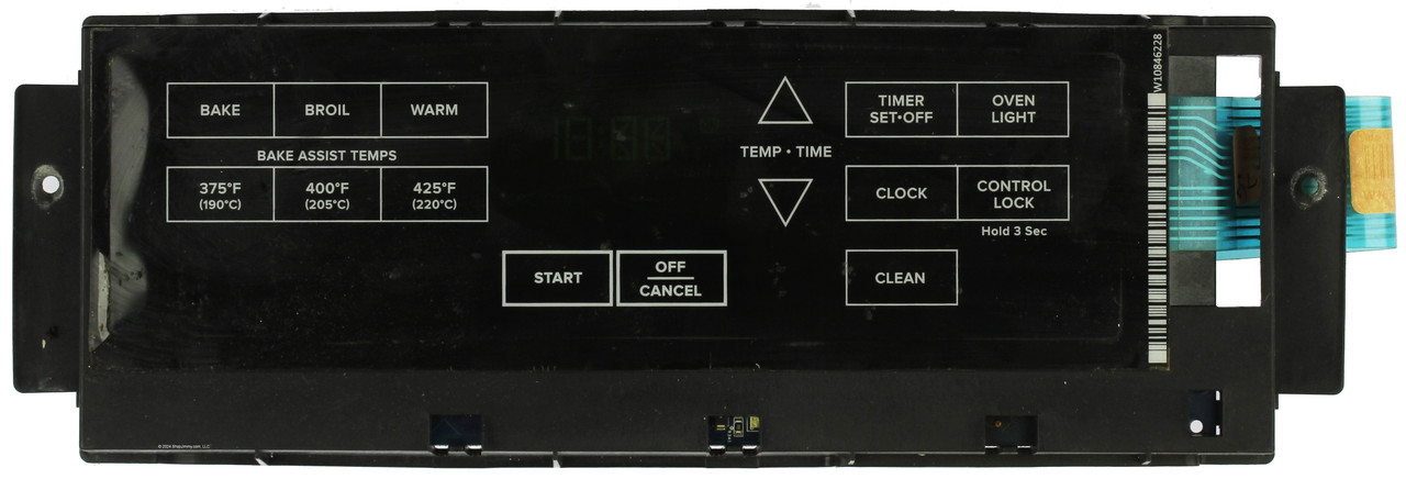 Amana Ikea Whirlpool Oven W11204502 Control Board - Black