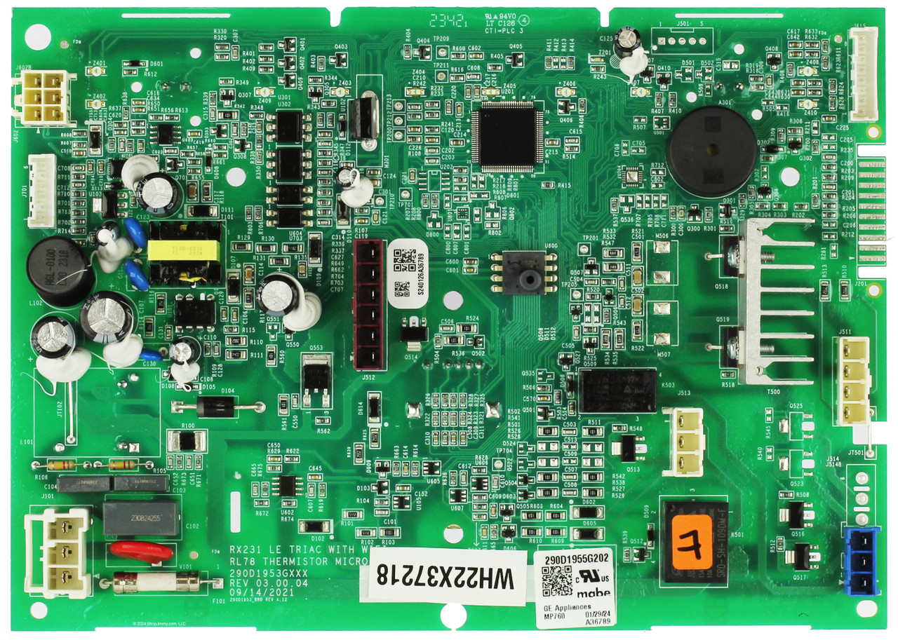 GE WH22X37218 Main Control Board
