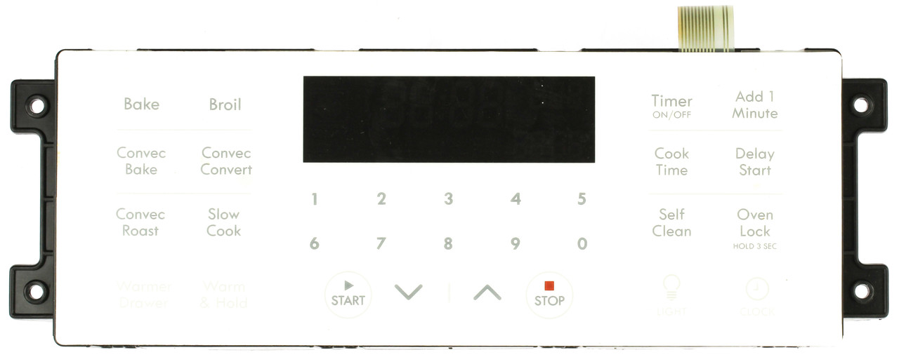 Kenmore Oven 316650000 Electronic Clock Timer, White Overlay