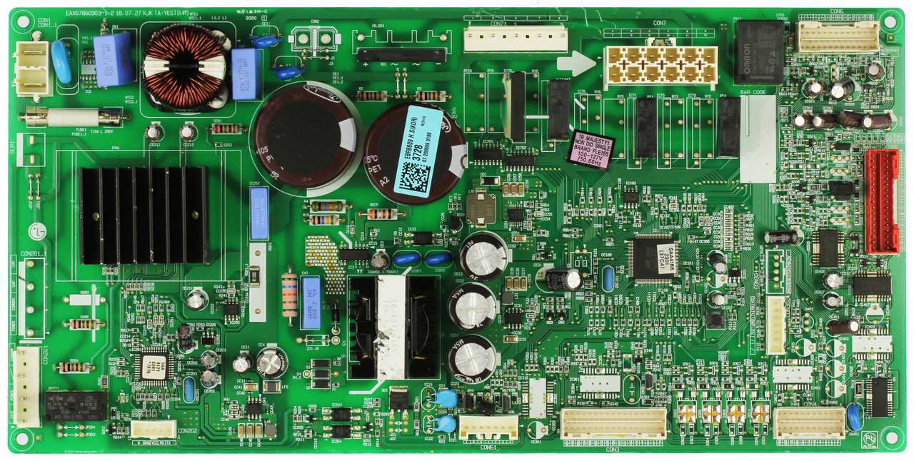 LG EBR86093728 Main Control Board Assembly