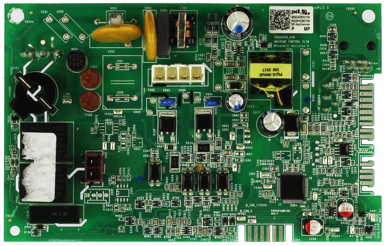 GE Dishwasher 265D4225G100 Control Board