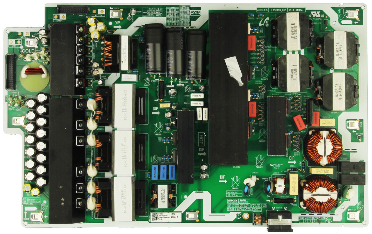 Samsung BN44-01198A Power Supply Board