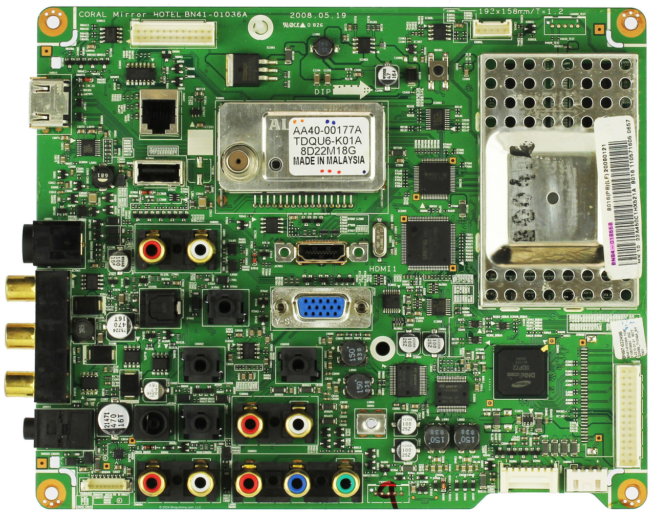 Samsung BN94-01855B Main Board for LN32A450C1HXZA 