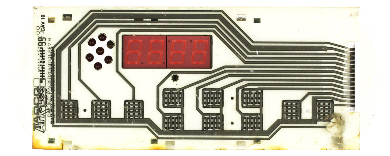 Whirlpool Range 6610130 Control Board - No Overlay