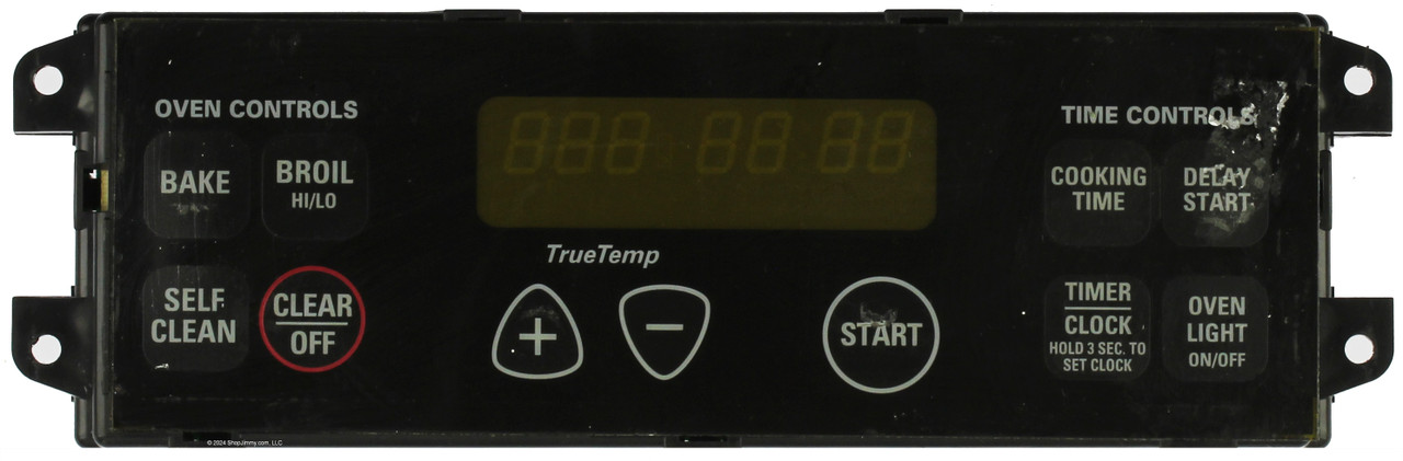 GE Oven WB27K10148 Control Board -Black Overlay