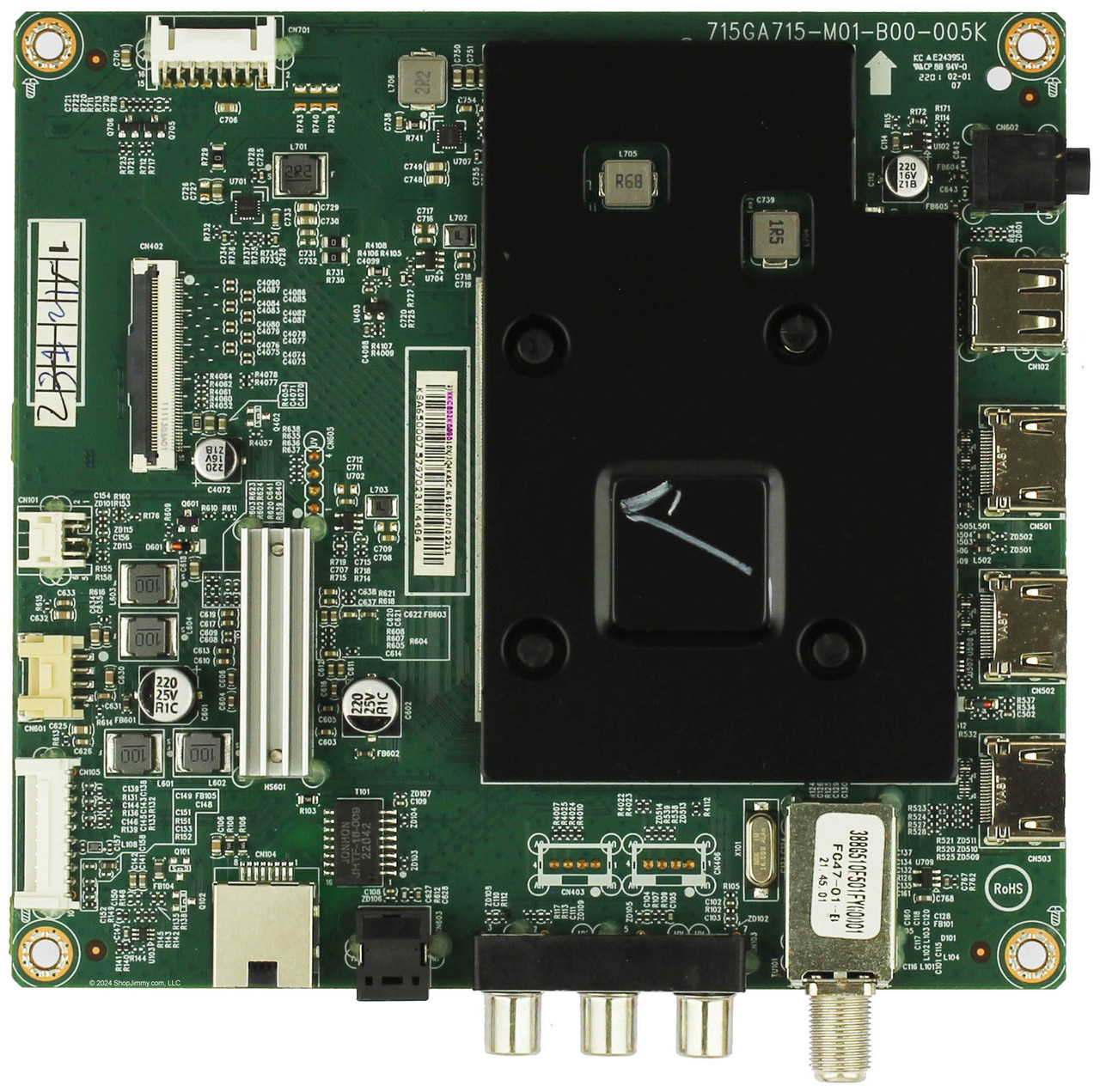 Insignia 756TXKCB02K090 Main Board NS-65DF710NA21
