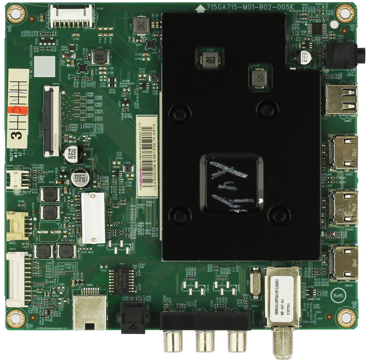 Insignia 756TXLCB02K146 Main Board NS-50F301NA24