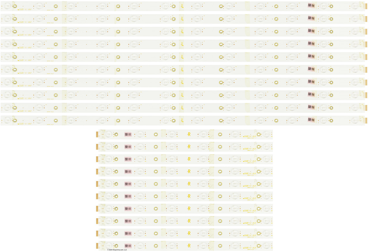 Vizio LB5514C V0 02 V1 02 LED Backlight Strips (20)