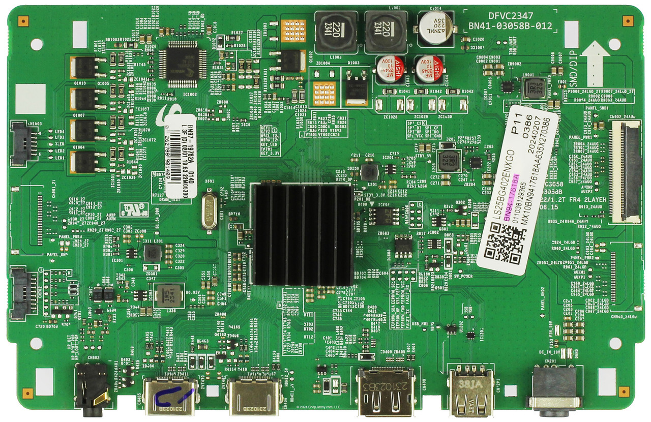 Samsung BN94-17618A Main Board