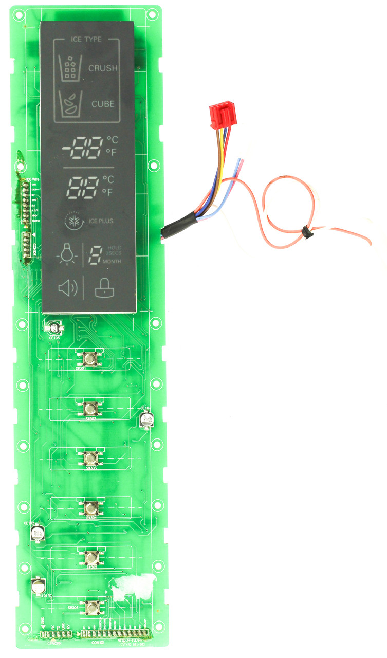 LG EBR42478907 Refrigerator Display Control Board