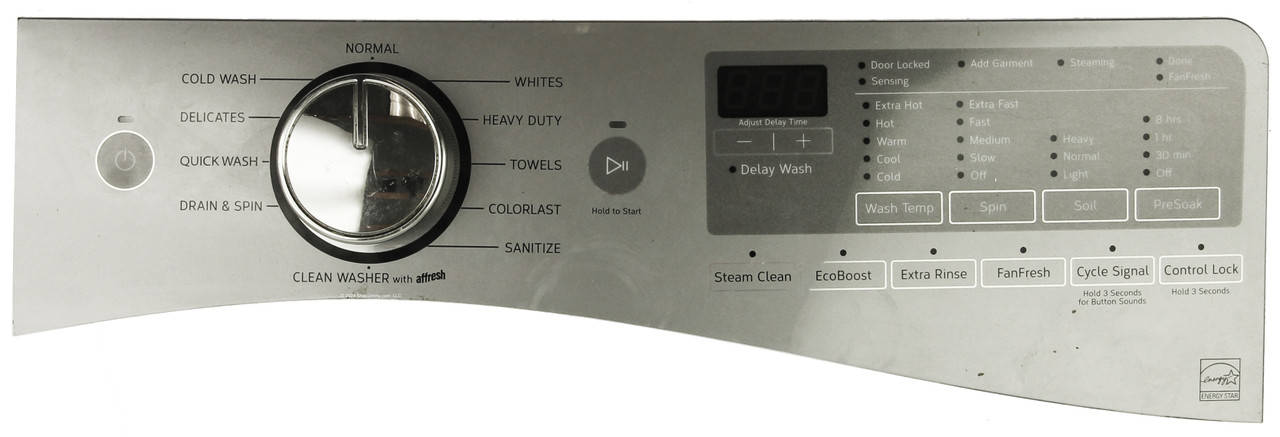 Whirlpool Washer W10783669 Control Board Panel