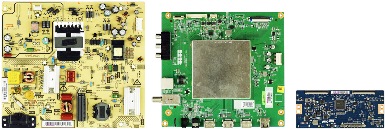 Toshiba 50LF621U19 Complete LED TV Repair Parts Kit (Version 1-See Note)