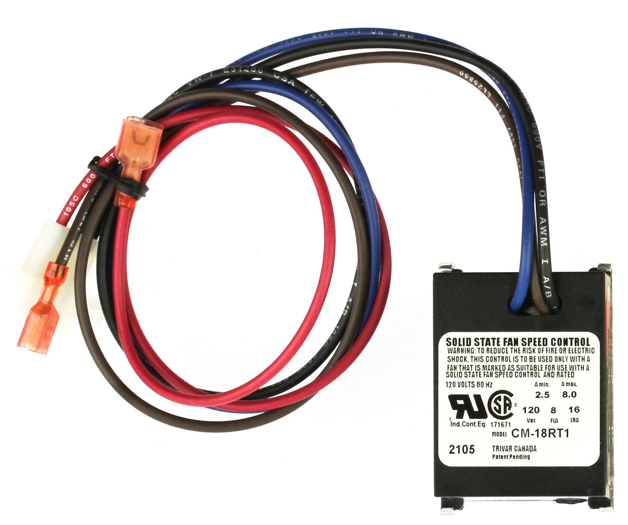 TriVar CM-18RT1 Fan Switch