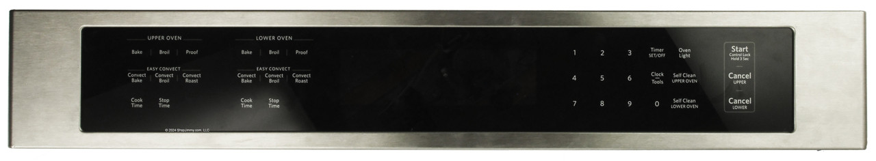 Whirlpool W11093253 Range Control Panel