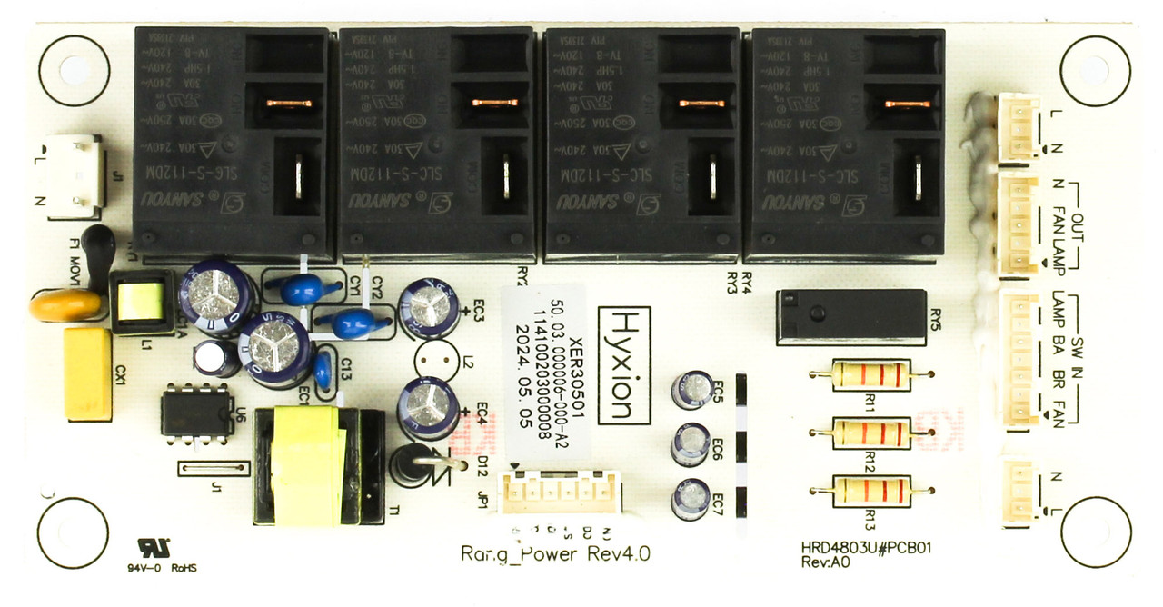 Thor 50.03.000006-000-A2 Range Control Board