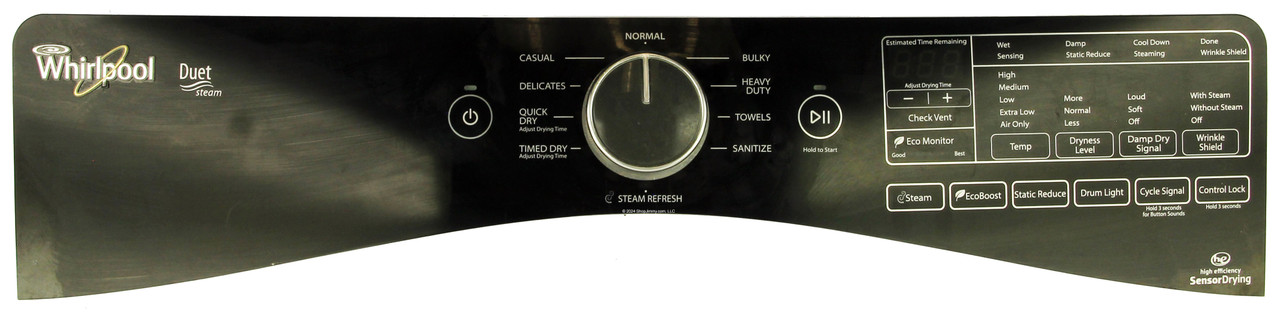 Whirlpool W10433154 Control Board