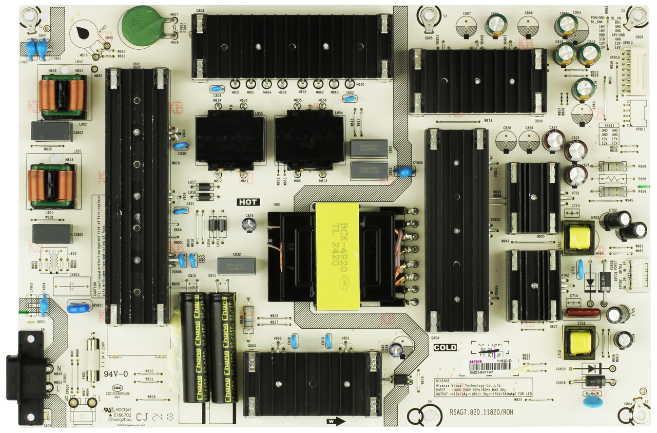 Hisense 347918 Power Supply Board