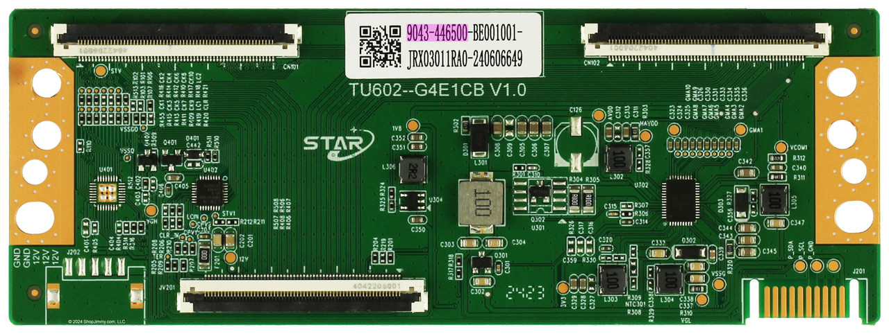 Westinghouse 9043-446500 T-Con Board