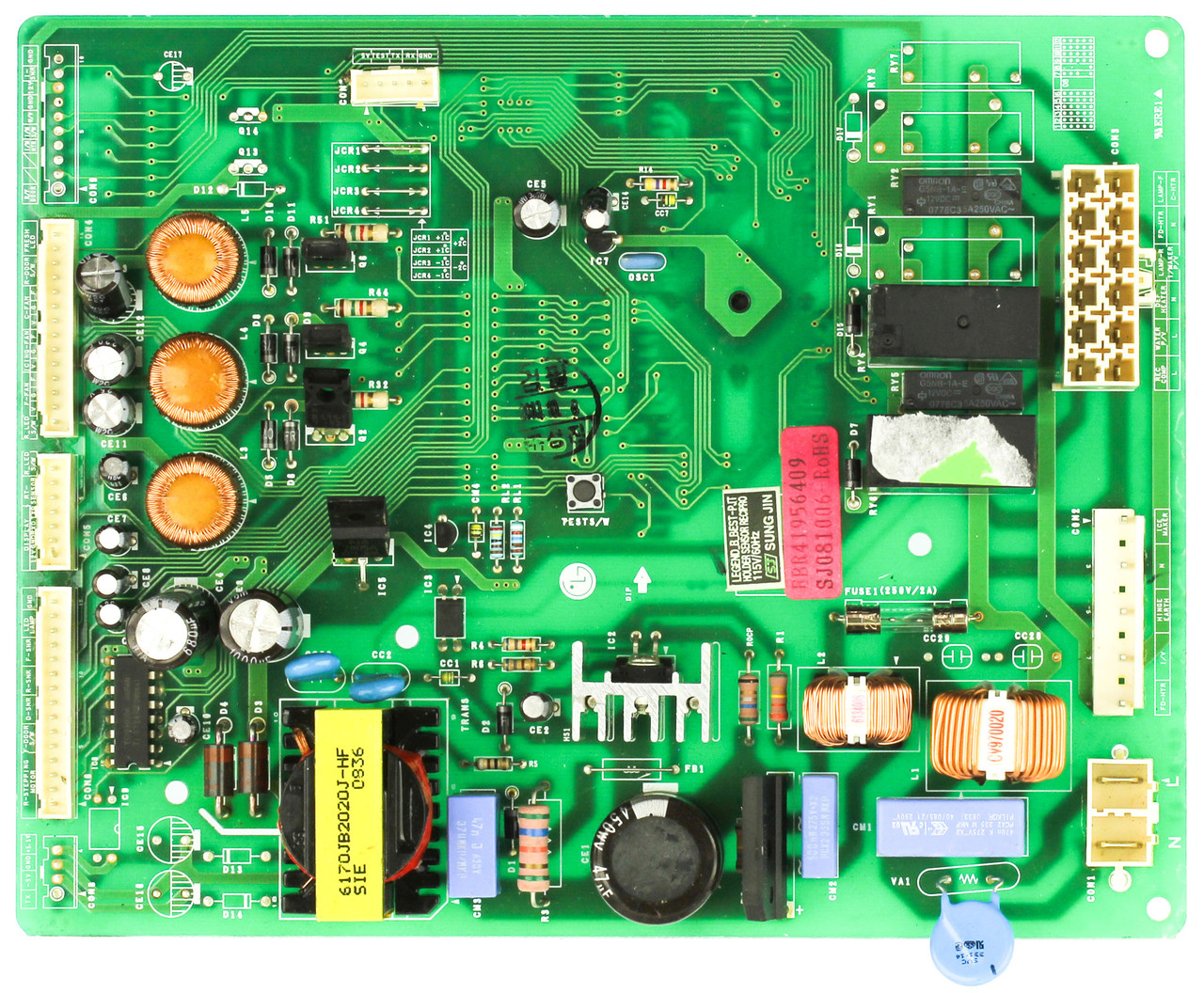 LG EBR41956409 Refrigerator Main Control Board