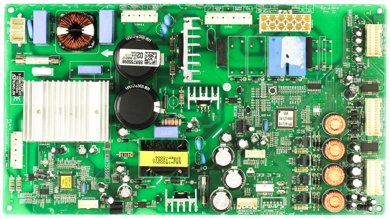 LG EBR75509802 Refrigerator Control Board